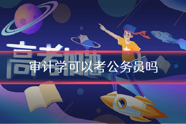 审计学可以考公务员吗