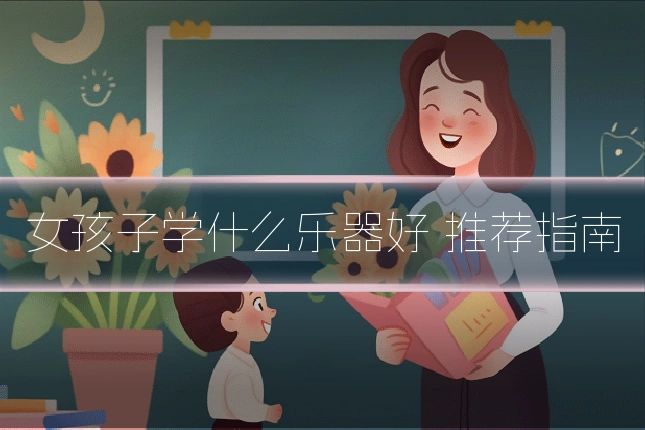 女孩子学什么乐器好 推荐指南
