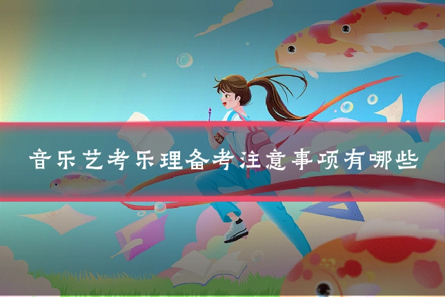 音乐艺考乐理备考注意事项有哪些
