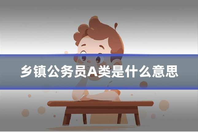 乡镇公务员A类是什么意思