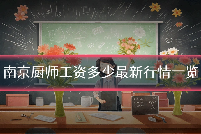 南京厨师工资多少最新行情一览