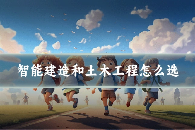 智能建造和土木工程怎么选