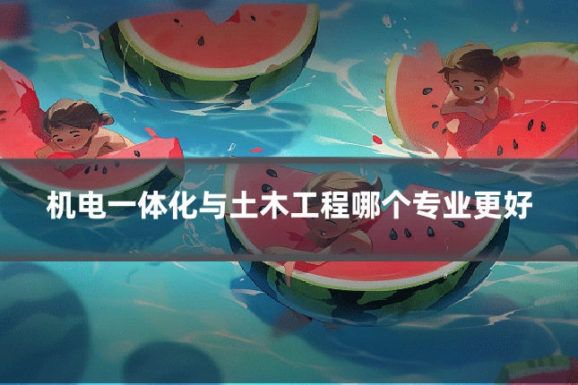 机电一体化与土木工程哪个专业更好
