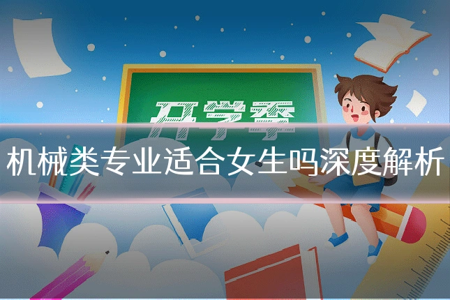 机械类专业适合女生吗深度解析