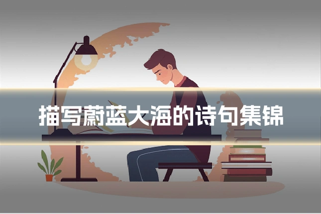 描写蔚蓝大海的诗句集锦