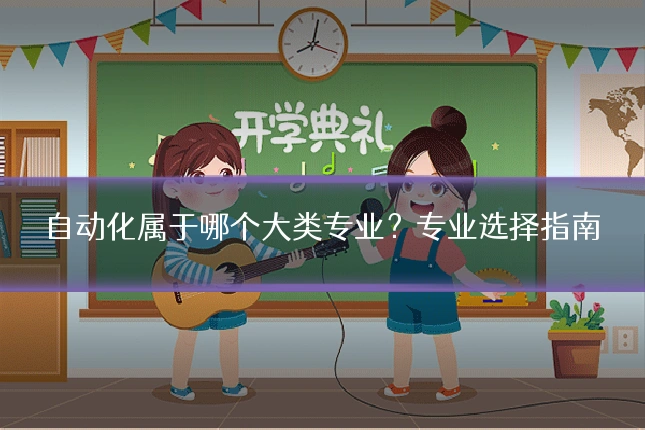 自动化属于哪个大类专业？专业选择指南