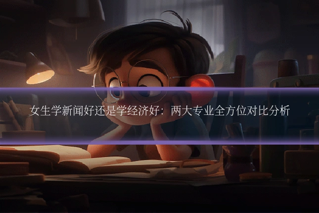 女生学新闻好还是学经济好：两大专业全方位对比分析