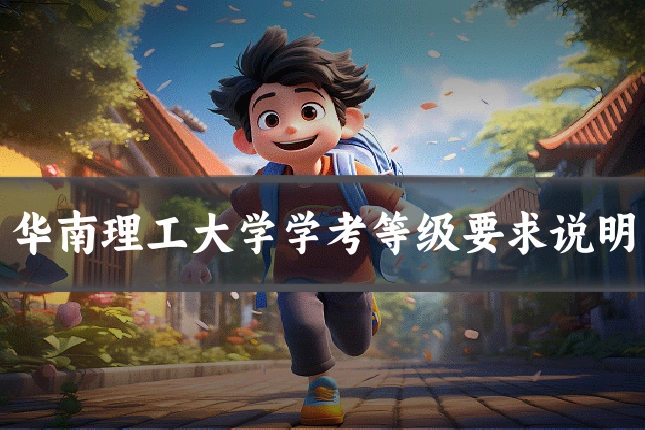 华南理工大学学考等级要求说明