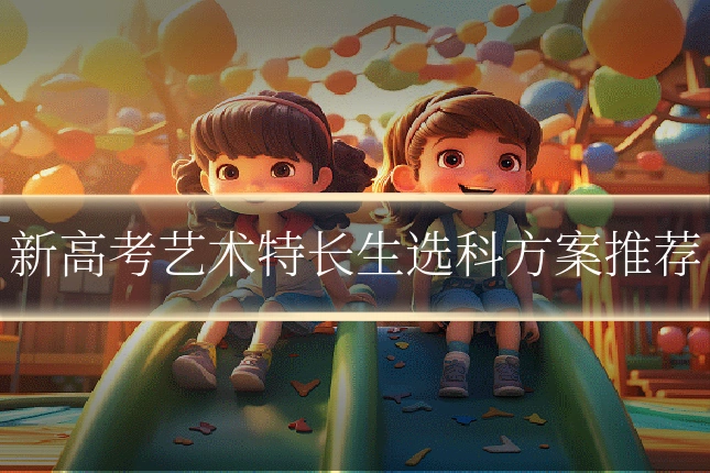 新高考艺术特长生选科方案推荐