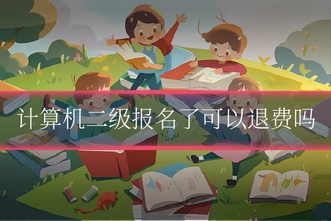 计算机二级报名了可以退费吗
