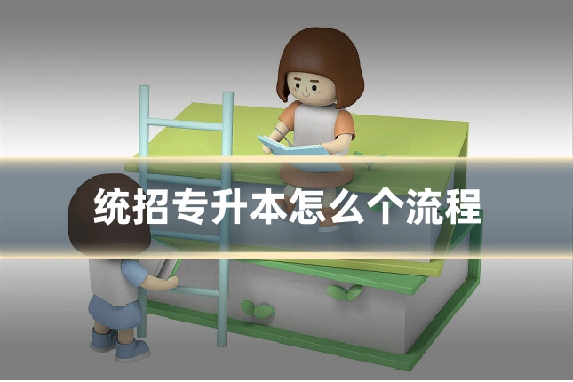 统招专升本怎么个流程