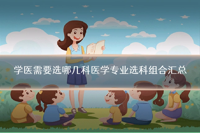 学医需要选哪几科医学专业选科组合汇总