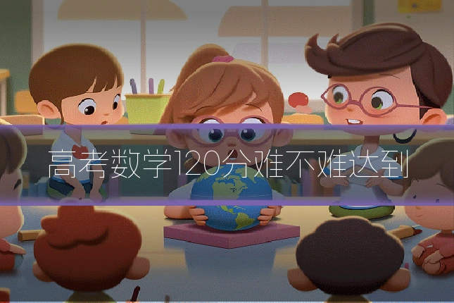 高考数学120分难不难达到