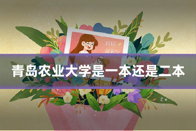 青岛农业大学是一本还是二本