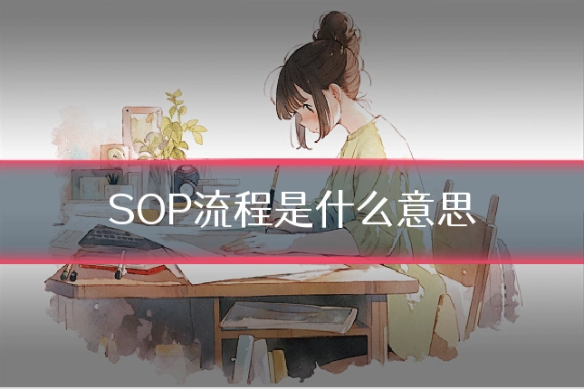 SOP流程是什么意思