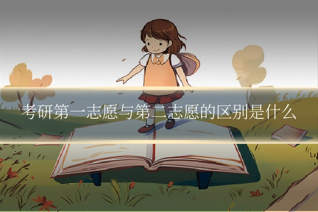 考研第一志愿与第二志愿的区别是什么