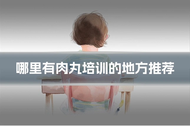 哪里有肉丸培训的地方推荐