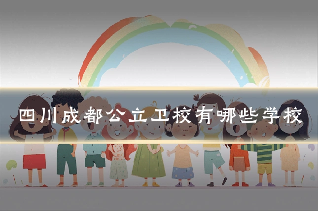 四川成都公立卫校有哪些学校