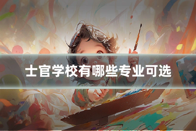 士官学校有哪些专业可选