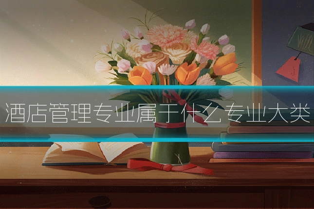 酒店管理专业属于什么专业大类