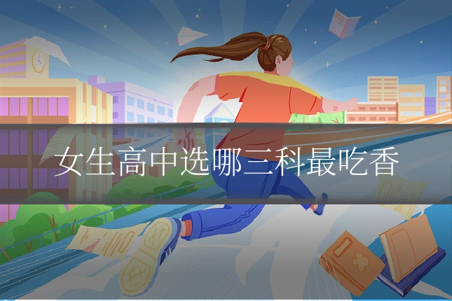 女生高中选哪三科最吃香