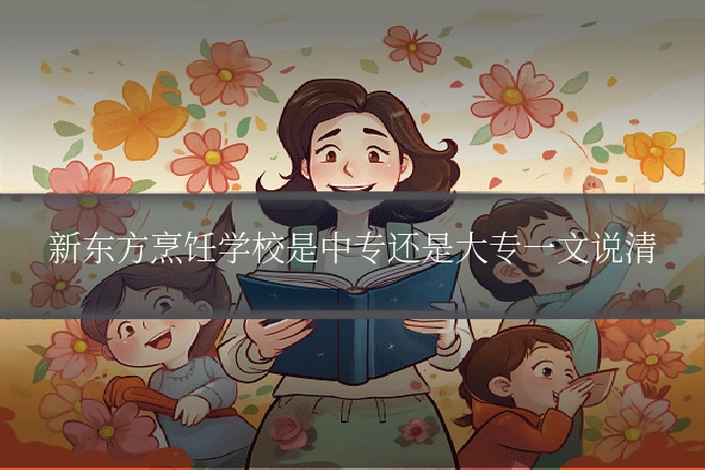 新东方烹饪学校是中专还是大专一文说清
