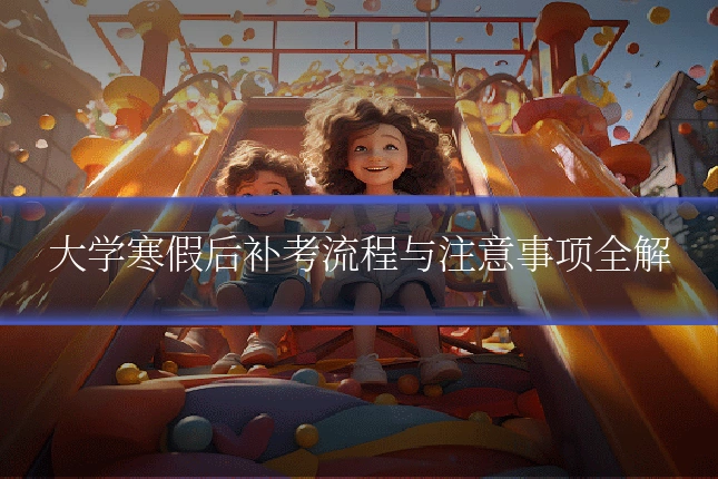 大学寒假后补考流程与注意事项全解
