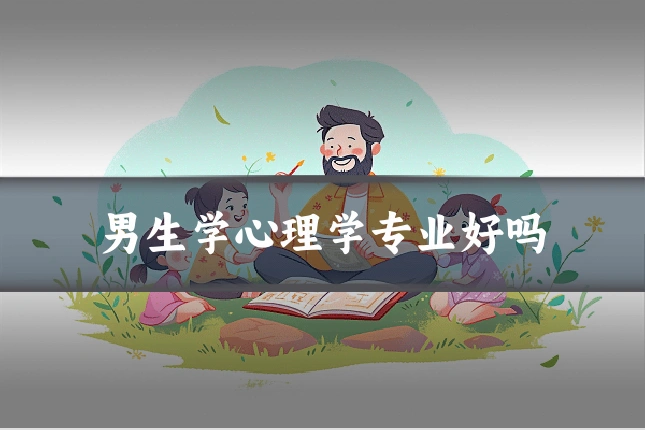 男生学心理学专业好吗