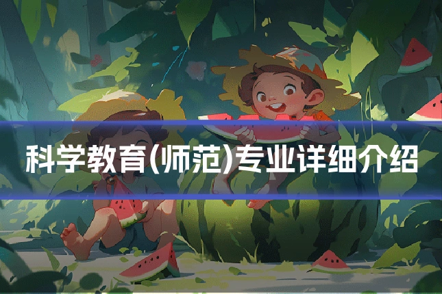 科学教育(师范)专业详细介绍