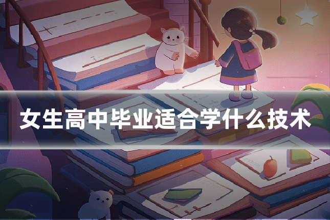 女生高中毕业适合学什么技术