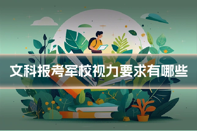 文科报考军校视力要求有哪些