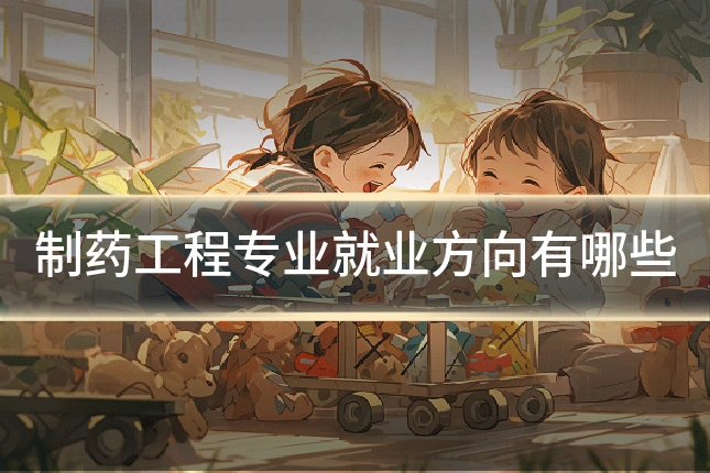 制药工程专业就业方向有哪些