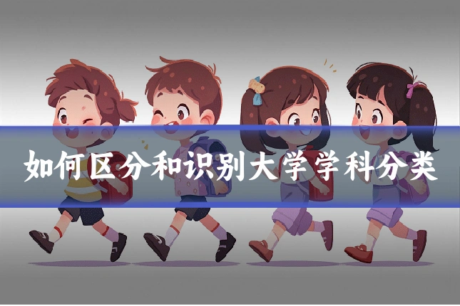 如何区分和识别大学学科分类