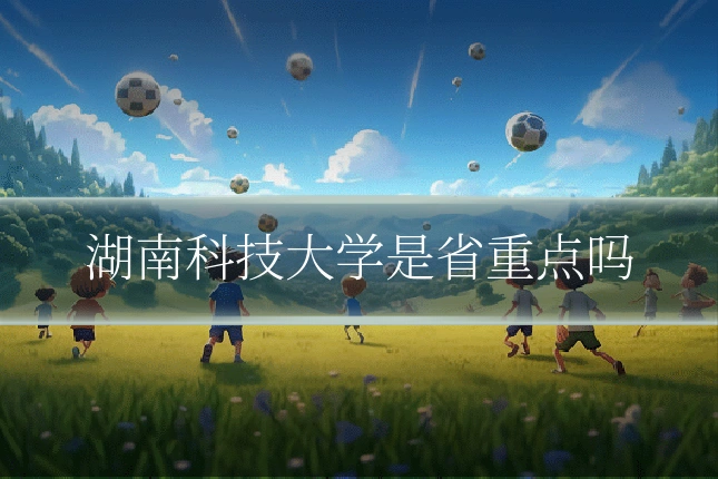 湖南科技大学是省重点吗