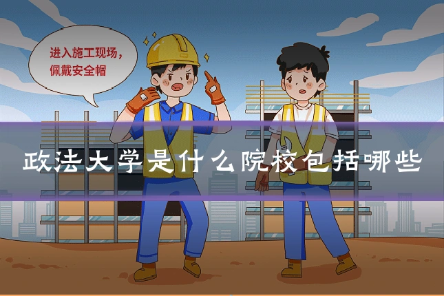 政法大学是什么院校包括哪些