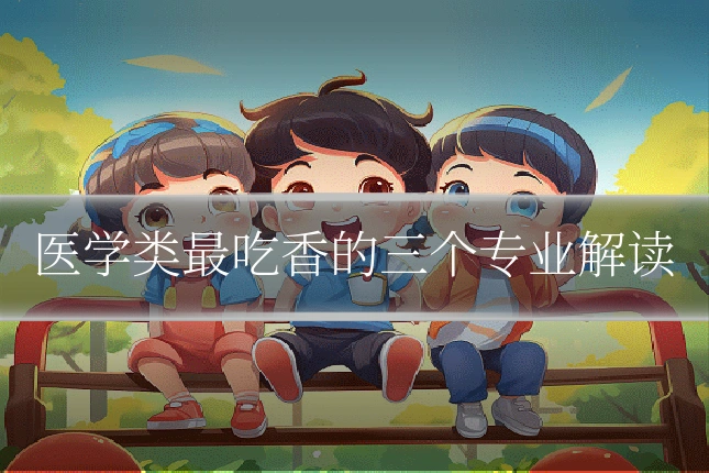 医学类最吃香的三个专业解读