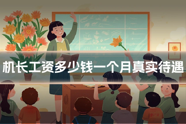 机长工资多少钱一个月真实待遇