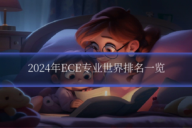 2024年ECE专业世界排名一览