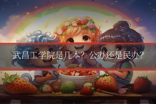 武昌工学院是几本？公办还是民办？