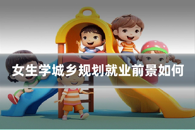 女生学城乡规划就业前景如何
