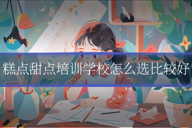 糕点甜点培训学校怎么选比较好