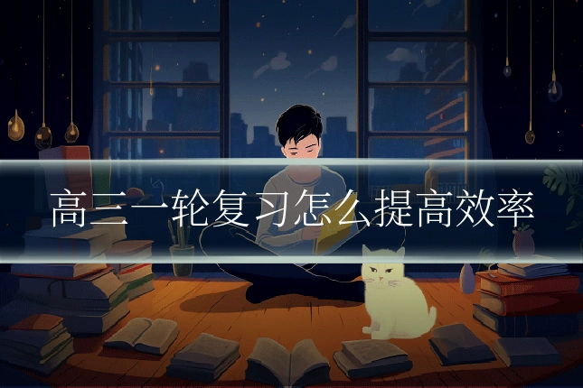高三一轮复习怎么提高效率