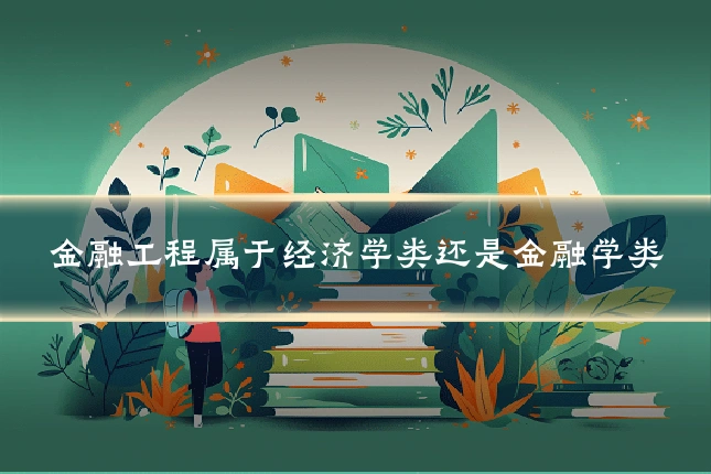 金融工程属于经济学类还是金融学类
