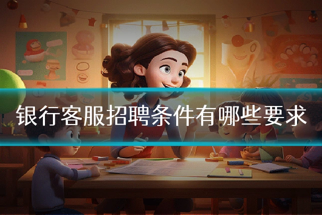 银行客服招聘条件有哪些要求