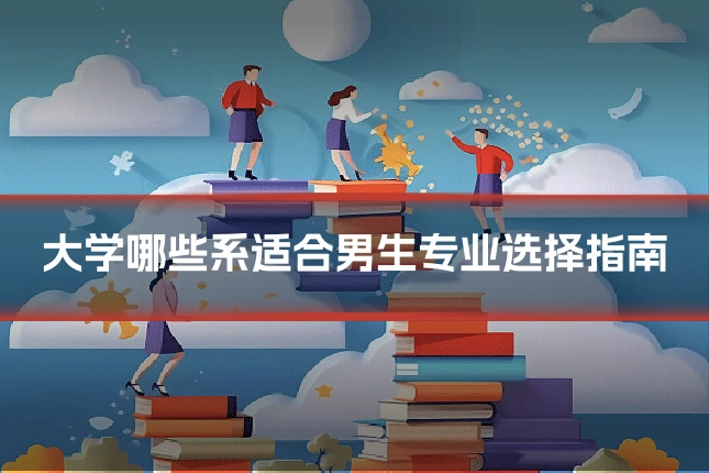 大学哪些系适合男生专业选择指南