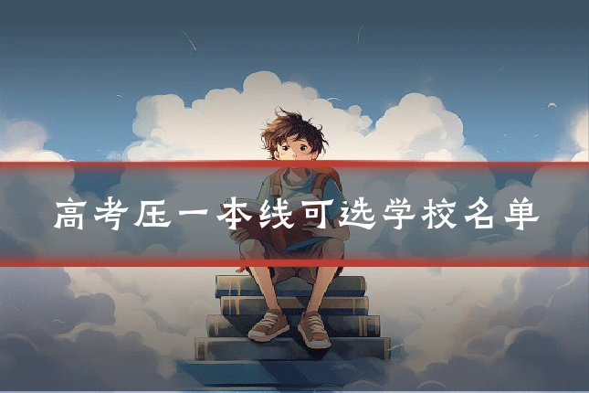 高考压一本线可选学校名单