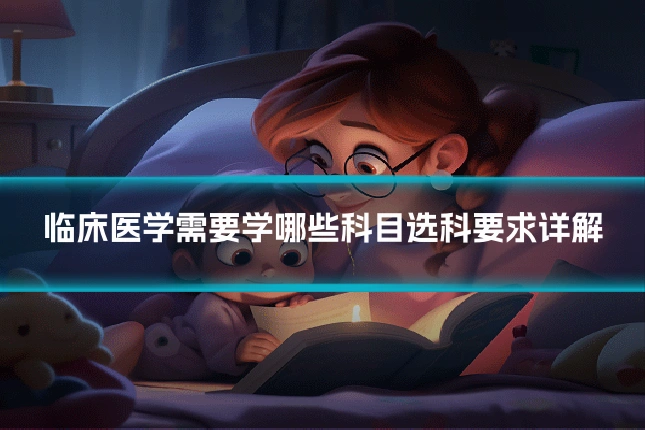临床医学需要学哪些科目选科要求详解