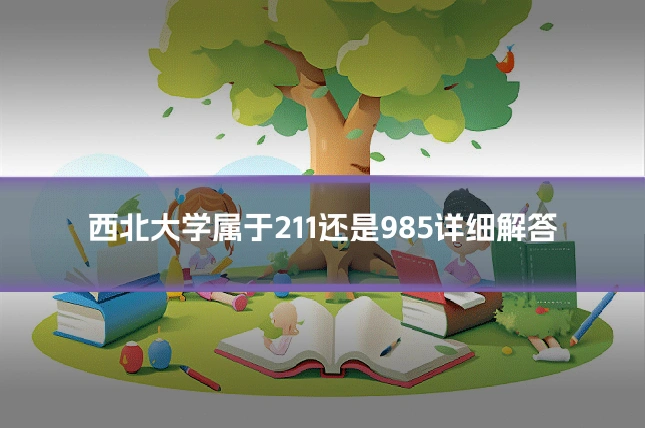 西北大学属于211还是985详细解答