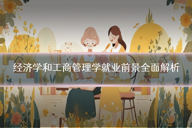 经济学和工商管理学就业前景全面解析