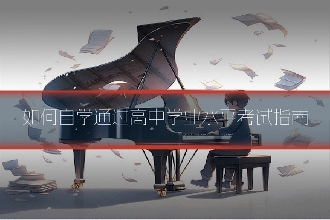 如何自学通过高中学业水平考试指南
